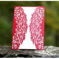 Laser Holder Wholesale Wedding Decoration Holiday Invitation Card